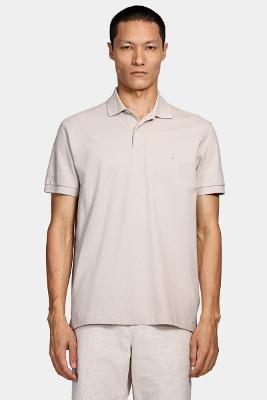 Polo Básica Piquet Cáqui Pedra