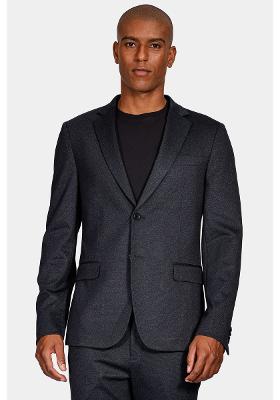 Paletó Aramis Malha Mescla Super Slim Marinho