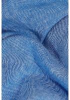 Camisa Aramis Manga Curta Regular Ampla Linho Algodão Azul - 5