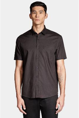 Camisa Aramis Manga Curta Regular Preta