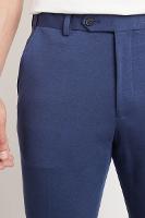 Calça Alfaiataria Cós Ajustável Marinho - 3