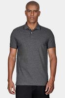 Polo Aramis Classic 1 Friso Grafite M. Com Preto - 1