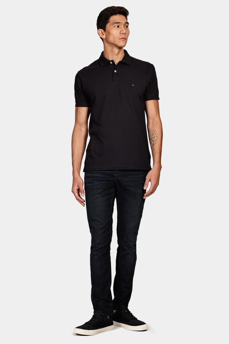 Polo Aramis Básica Piquet Preto - 2