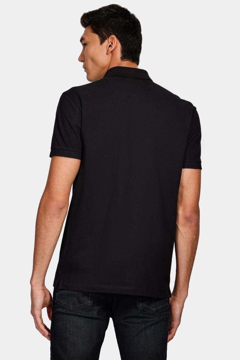 Polo Aramis Básica Piquet Preto - 4