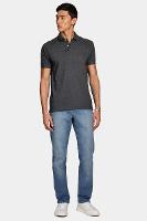 Polo Básica Piquet Grafite Mescla - 2