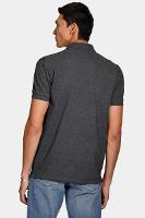 Polo Básica Piquet Grafite Mescla