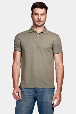 Polo Aramis Básica Verde Militar
