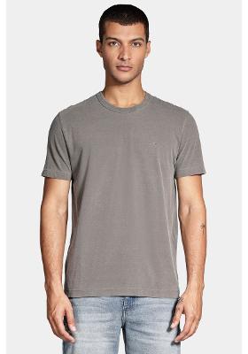 Camiseta Aramis Manga Curta Básica Verde Militar