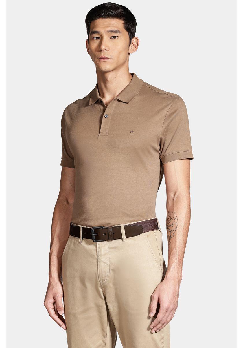 Cinto Aramis Elástico e Couro Marrom - 2