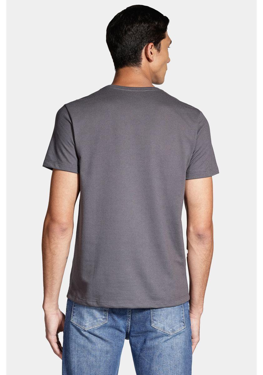 Camiseta Manga Curta Lisboa Cinza - 4