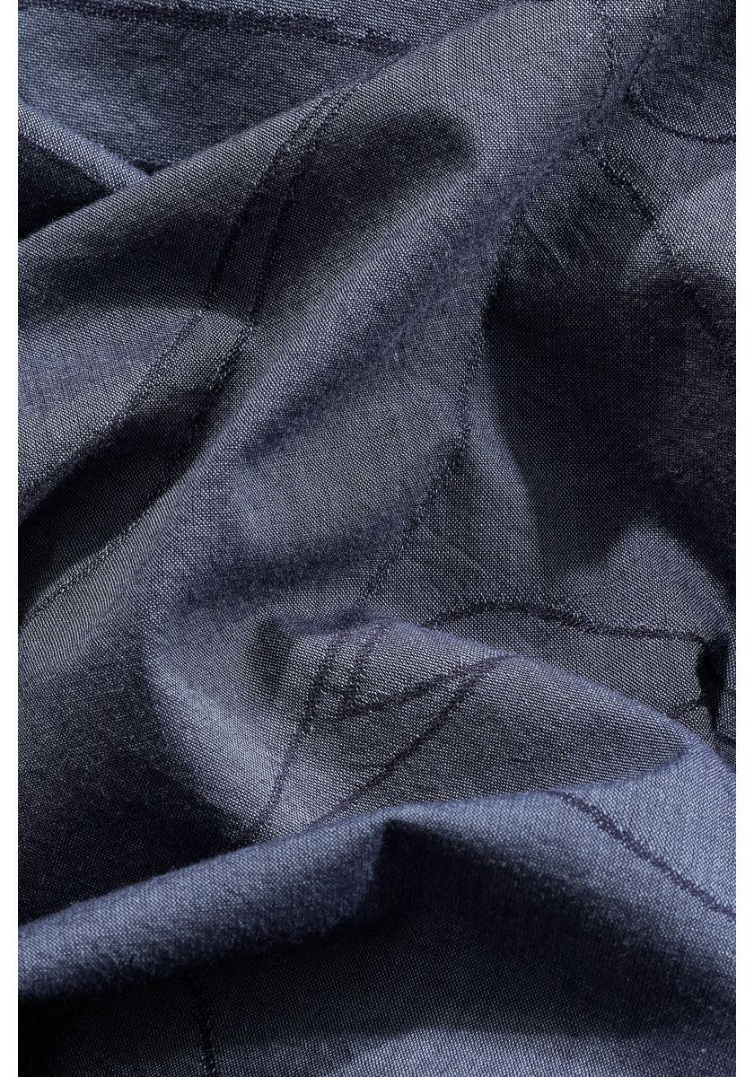 Camisa Aramis Manga Curta Regular Floral Com Bolso Marinho - 5