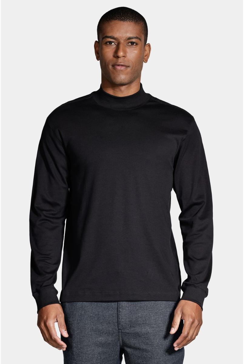 Camiseta Aramis Manga Longa Gola Alta Hermes Preto - 2