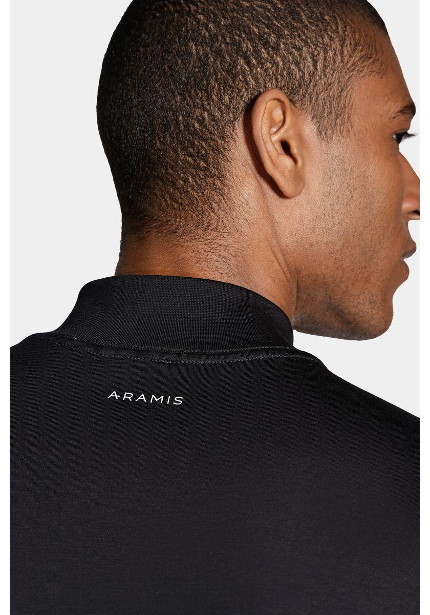 Camiseta Aramis Manga Longa Gola Alta Hermes Preto - 9