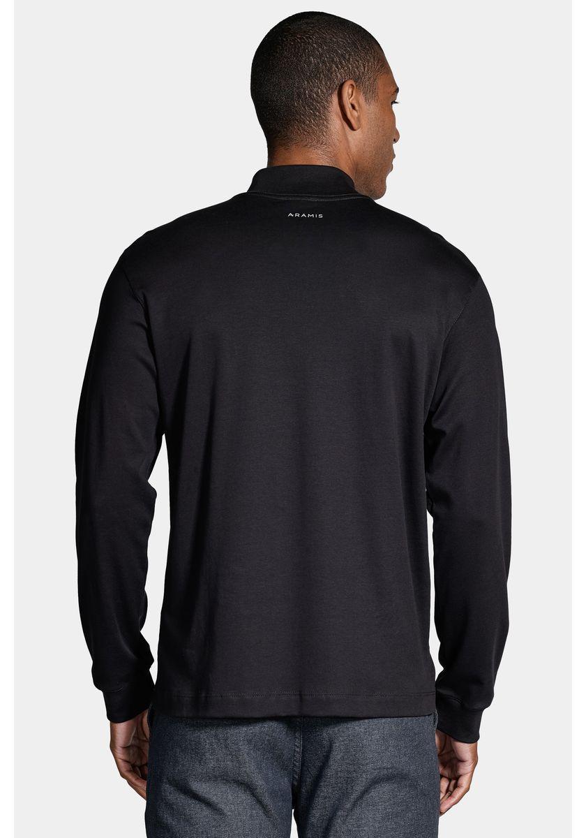 Camiseta Aramis Manga Longa Gola Alta Hermes Preto - 10