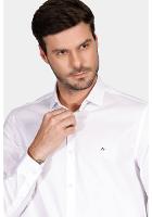 Camisa Regular Tricoline Maquinetada Fio 40 Branco - 3