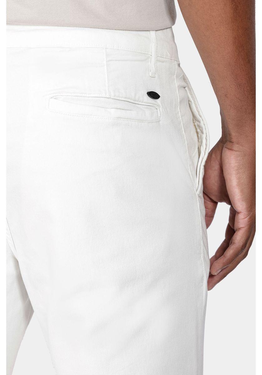 Calça Aramis Chino Básica Off White - 4