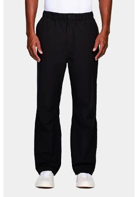 Calça Aramis Ampla Tecnológica Off Black Preto