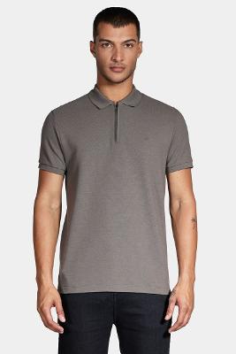 Polo Aramis Shirt Ottoman Cinza Asfalto