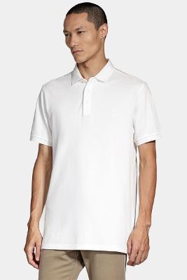 Polo Aramis Shirt Mercerized Cotton Piquet Off White