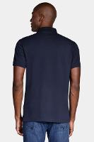 Polo Aramis Shirt Mercerized Cotton Piquet Azul Marinho - 4