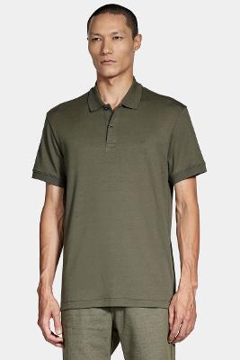 Polo Aramis Interlock Pima Verde Pantano