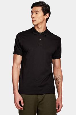 Polo Aramis Algodão Pima Preto