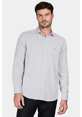 Camisa Aramis Regular Maquinetada Fio 40 Preto