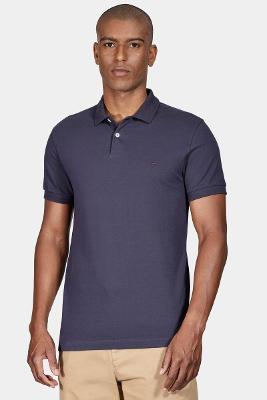 Polo Aramis Detalhe Interno Azul Marinho