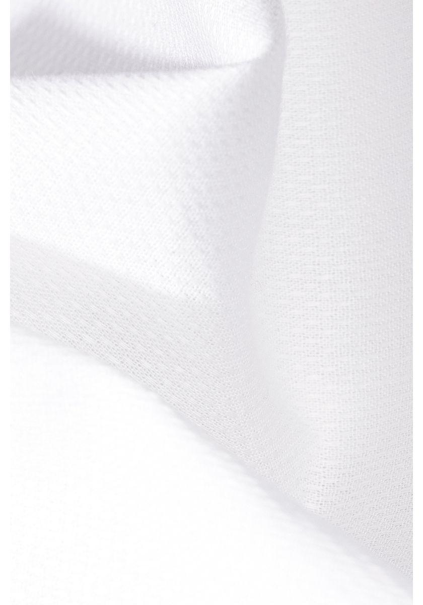 Camisa Regular Tricoline Maquinetado Fio 40 Branco - 5