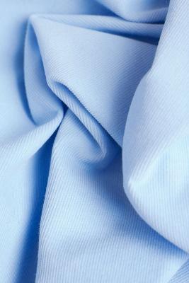 Camisa Manga Longa Move Slim em Veludo Cotelê Azul Claro