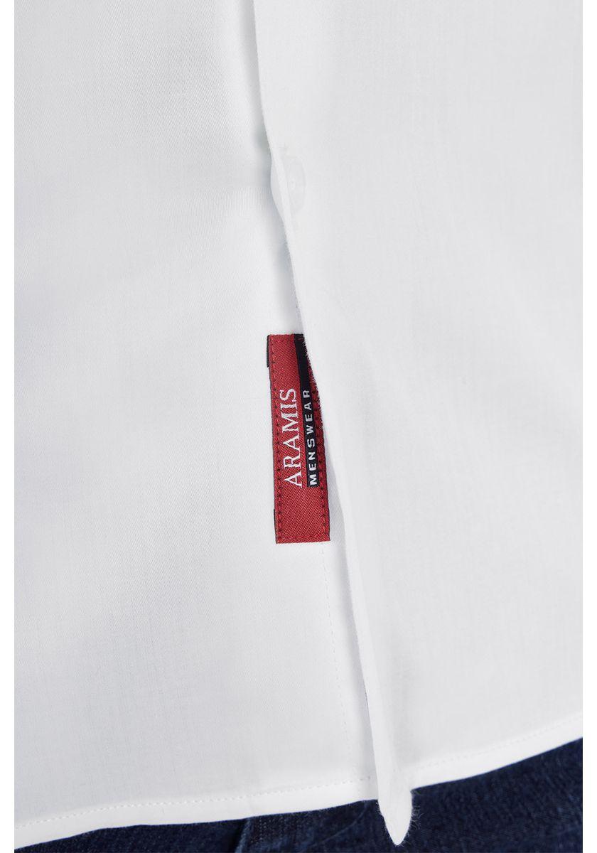 Camisa Slim Tricoline Fio 60 Branco - 5