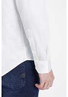 Camisa Slim Tricoline Fio 60 Branco