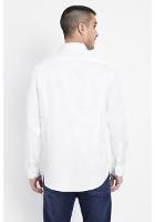 Camisa Slim Tricoline Fio 60 Branco - 6