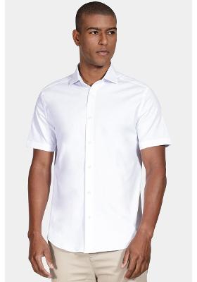 Camisa Aramis Slim Tricoline Stretch Branco