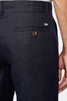 Bermuda Alfaiataria Linho Marinho