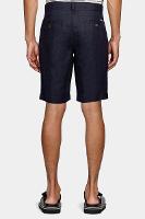 Bermuda Alfaiataria Linho Marinho - 5