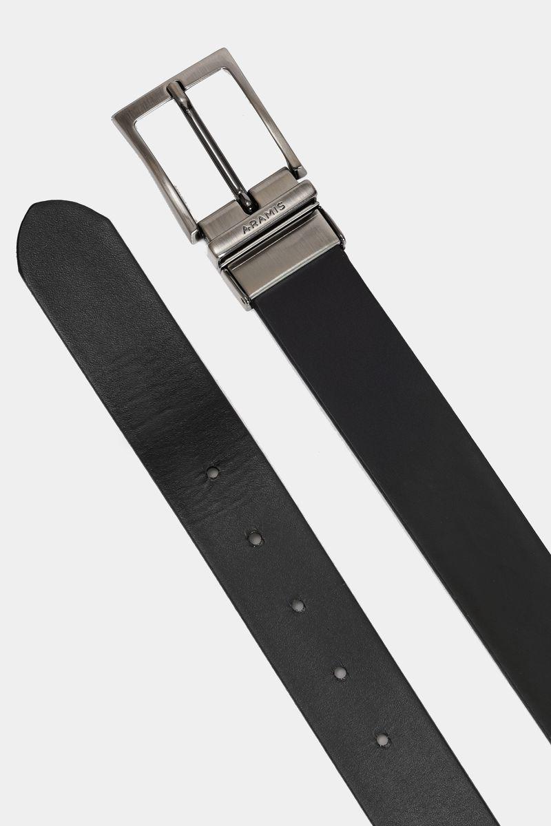 Cinto Couro Dupla Face Preto - 3