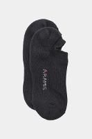 Meia Invisível Algodão Misto Preto - 1