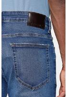 Calça Aramis Aramis Jeans Slim Medium Blue Dirty Azul Médio - 5