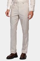 Calça Aramis Alfaiataria Linho Oxford Slim Cáqui - 1