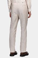 Calça Aramis Alfaiataria Linho Oxford Slim Cáqui - 5