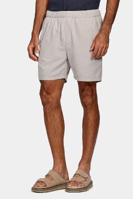 Bermuda Aramis Com Elástico Color Cáqui