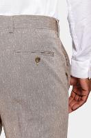 Calça Aramis Alfaiataria Super Slim Cáqui