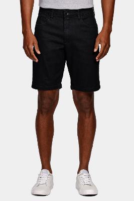 Bermuda Aramis Jeans Black Black Am Preto
