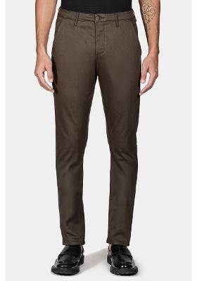 Calça Aramis Color Chino Clássica Verde Militar