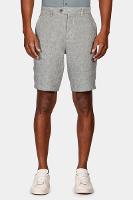 Bermuda Aramis Resort Linho Com Bolso Verde Folha Seca - 1