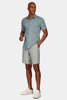 Bermuda Aramis Resort Linho Com Bolso Verde Folha Seca - 2