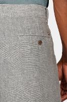 Bermuda Aramis Resort Linho Com Bolso Verde Folha Seca