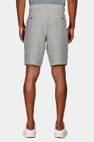 Bermuda Aramis Resort Linho Com Bolso Verde Folha Seca - 5