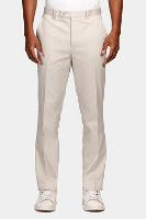 Calça Aramis Alfaiataria Canvas Super Slim Off White - 1